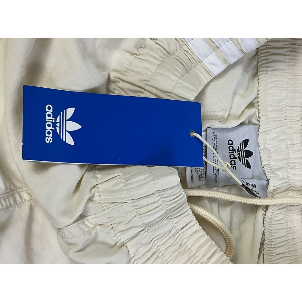 Adidas Originals Men's XS Sprinter Shorts Cream White 3 Stripe New With Tags - Picture 9 of 12